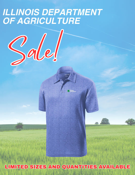 Illinois Department of Agriculture Sport-Tek® Heather Contender™ Polo (E. ST660)