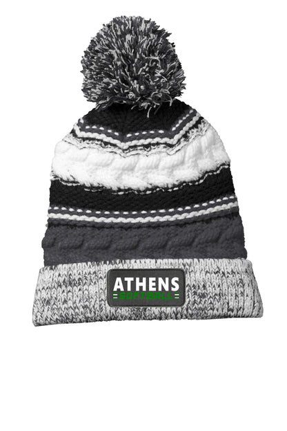 Athens High School Softball Sport-Tek® Pom Pom Team Beanie (E. STC21)