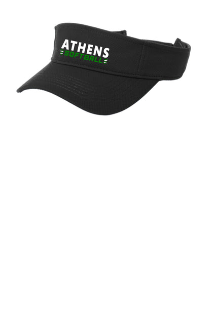 Athens High School Softball Visor (EMB.STC27)
