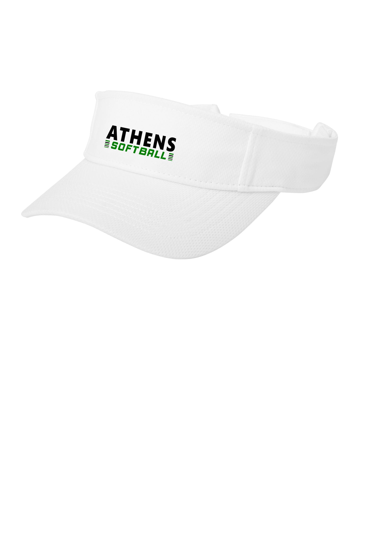 Athens High School Softball Visor (EMB.STC27)