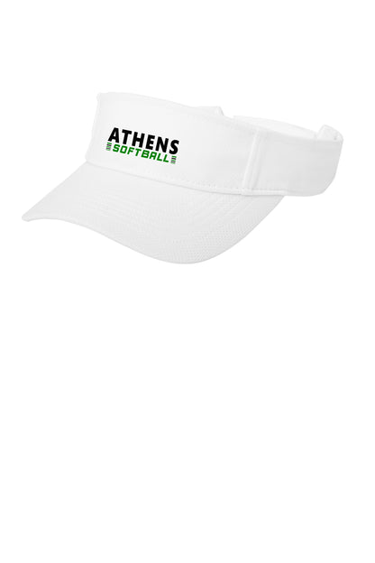 Athens High School Softball Visor (EMB.STC27)