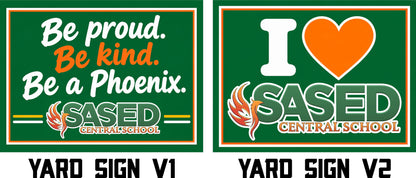 SASED Central School Yard Sign