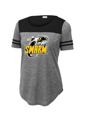 SWARM BASEBALL WICKING FAN TEE (P.LST403)