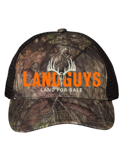 Landguys Richardson - Washed Printed Trucker Cap Full Front Logo 4 - (E.111P)