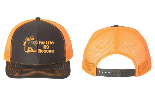 Paws for Life K9 Rescue Richardson Snapback Trucker Cap (E.112)