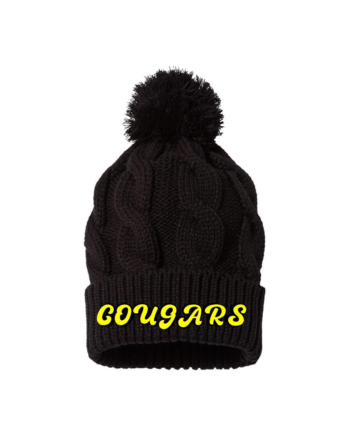 ILLINI CENTRAL Chunk Twist Cuffed Beanie (E.141R)