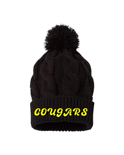 ILLINI CENTRAL Chunk Twist Cuffed Beanie (E.141R)