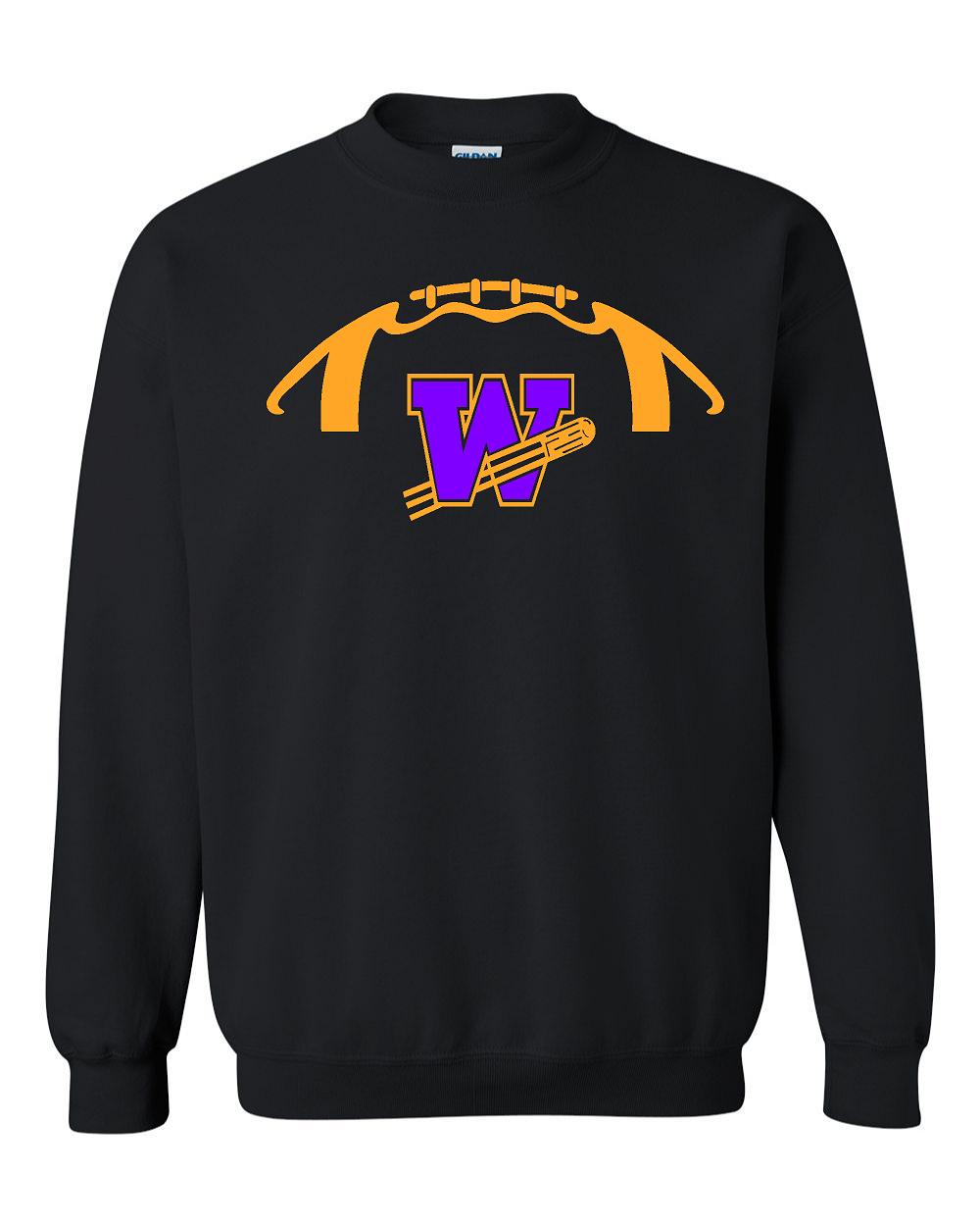 WILLIAMSVILLE BULLETS FOOTBALL UNISEX CREWNECK SWEATSHIRT (P.18000)