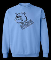 HOPE BULLDOG BASKETBALL Crewneck Sweatshirt (P.18000)