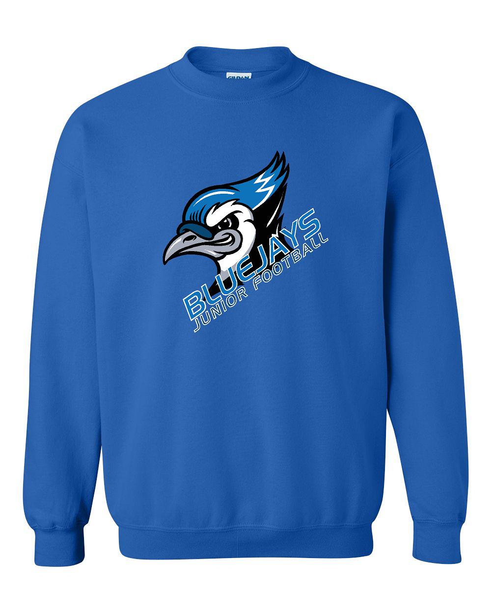 PORTA BLUEJAYS JR. FOOTBALL CREW SWEATSHIRT (P.18000)