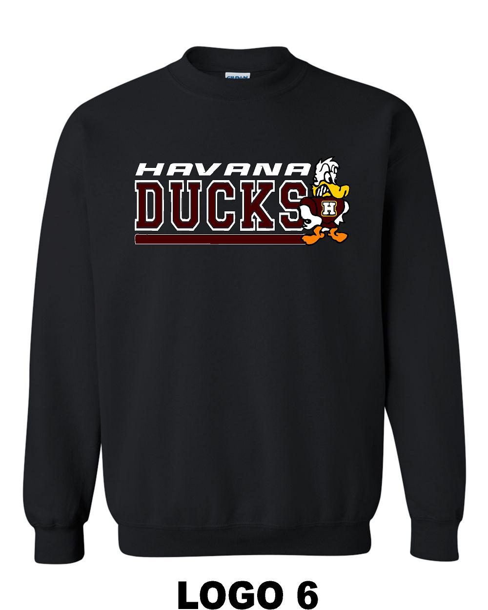 HAVANA DUCKS UNISEX CREWNECK SWEATSHIRT (P.18000)