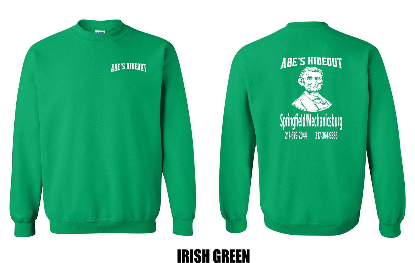 ABE'S HIDEOUT CREW SWEATSHIRT (P.18000)