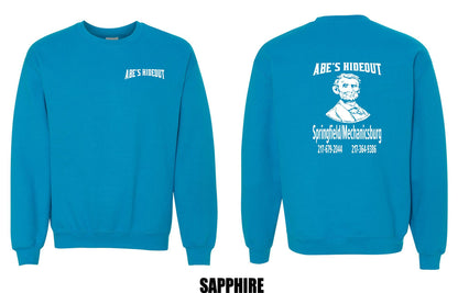 ABE'S HIDEOUT CREW SWEATSHIRT (P.18000)