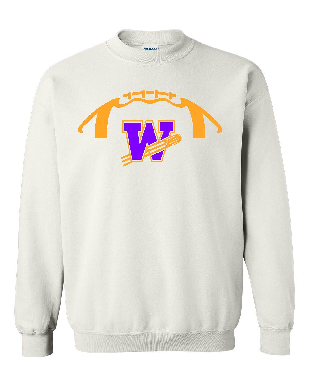 WILLIAMSVILLE BULLETS FOOTBALL UNISEX CREWNECK SWEATSHIRT (P.18000)