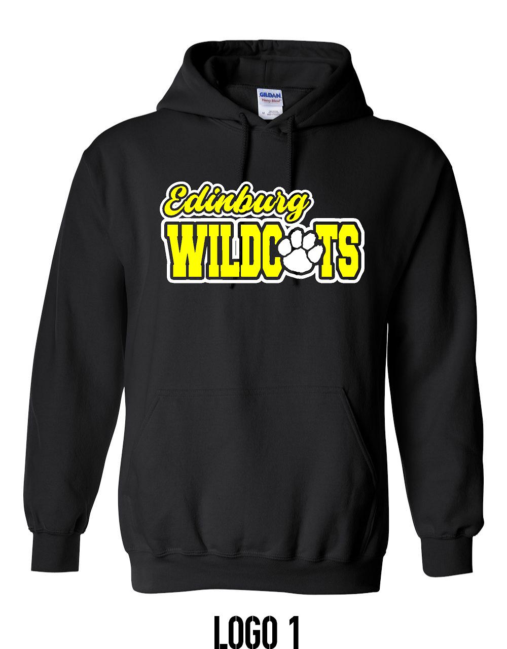 EDINBURG WILDCATS UNISEX HOODIE (P.18500)