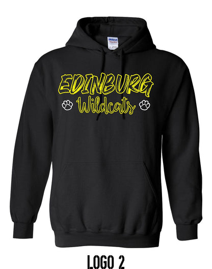 EDINBURG WILDCATS UNISEX HOODIE (P.18500)