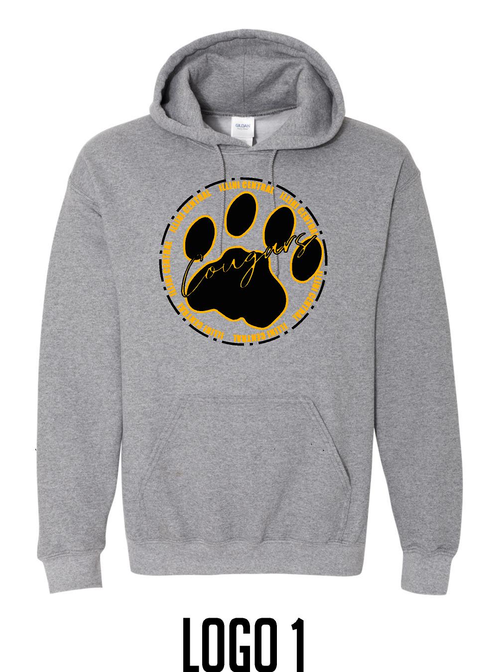 ILLINI CENTRAL UNISEX HOODIE (P.18500)