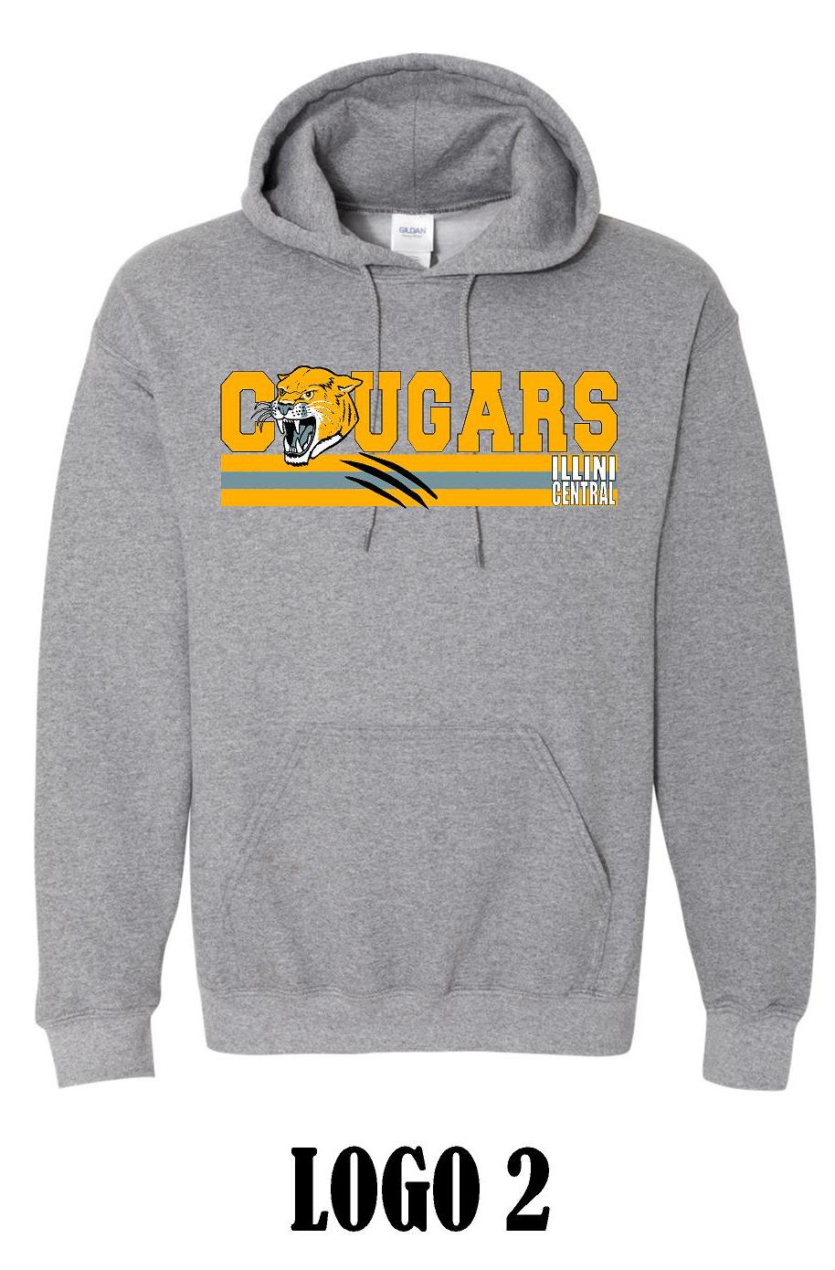 ILLINI CENTRAL UNISEX HOODIE (P.18500)