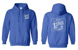 LUCKY'S ON THE SQUARE UNISEX HOODIE (P.18500)