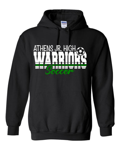 ATHENS JR. HIGH SOCCER HOODED SWEATSHIRT (P.18500)