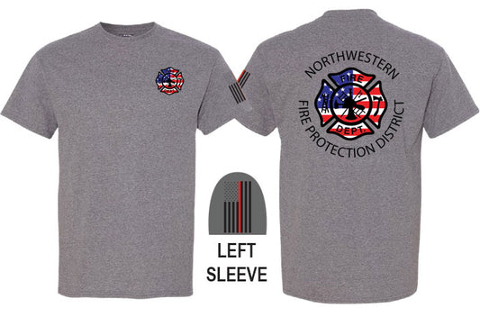 Northwestern Fire Department UNISEX T-SHIRT