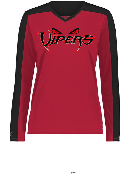 VIPERS LADIES MOMENTUM TEAM LONG SLEEVE TEE (P.223702)