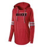 RIOT SOFTBALL LADIES HOODED PULLOVER (229390)