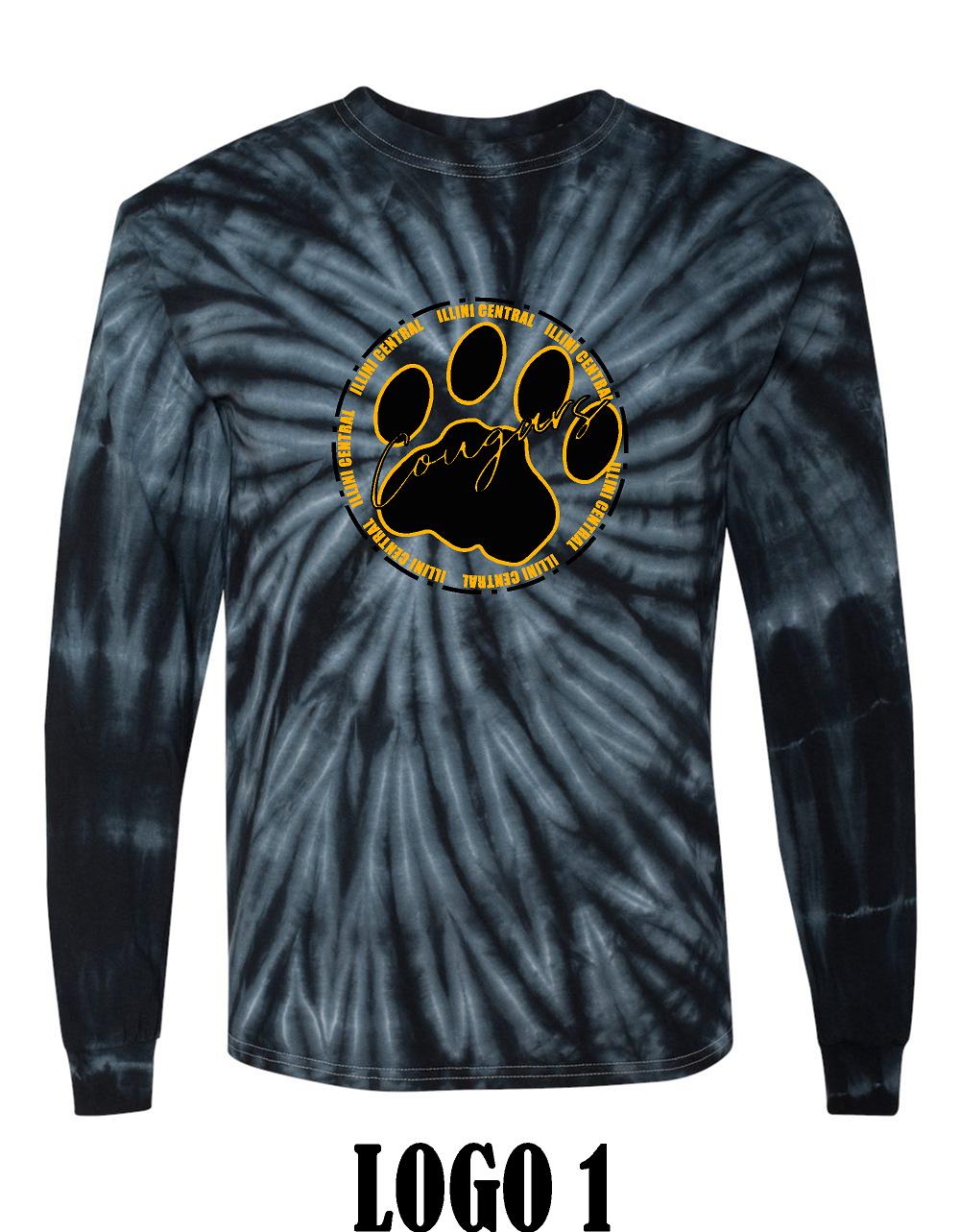 ILLINI CENTRAL Dyenomite - Cyclone Pinwheel Long Sleeve T-Shirt - (P.240CY)