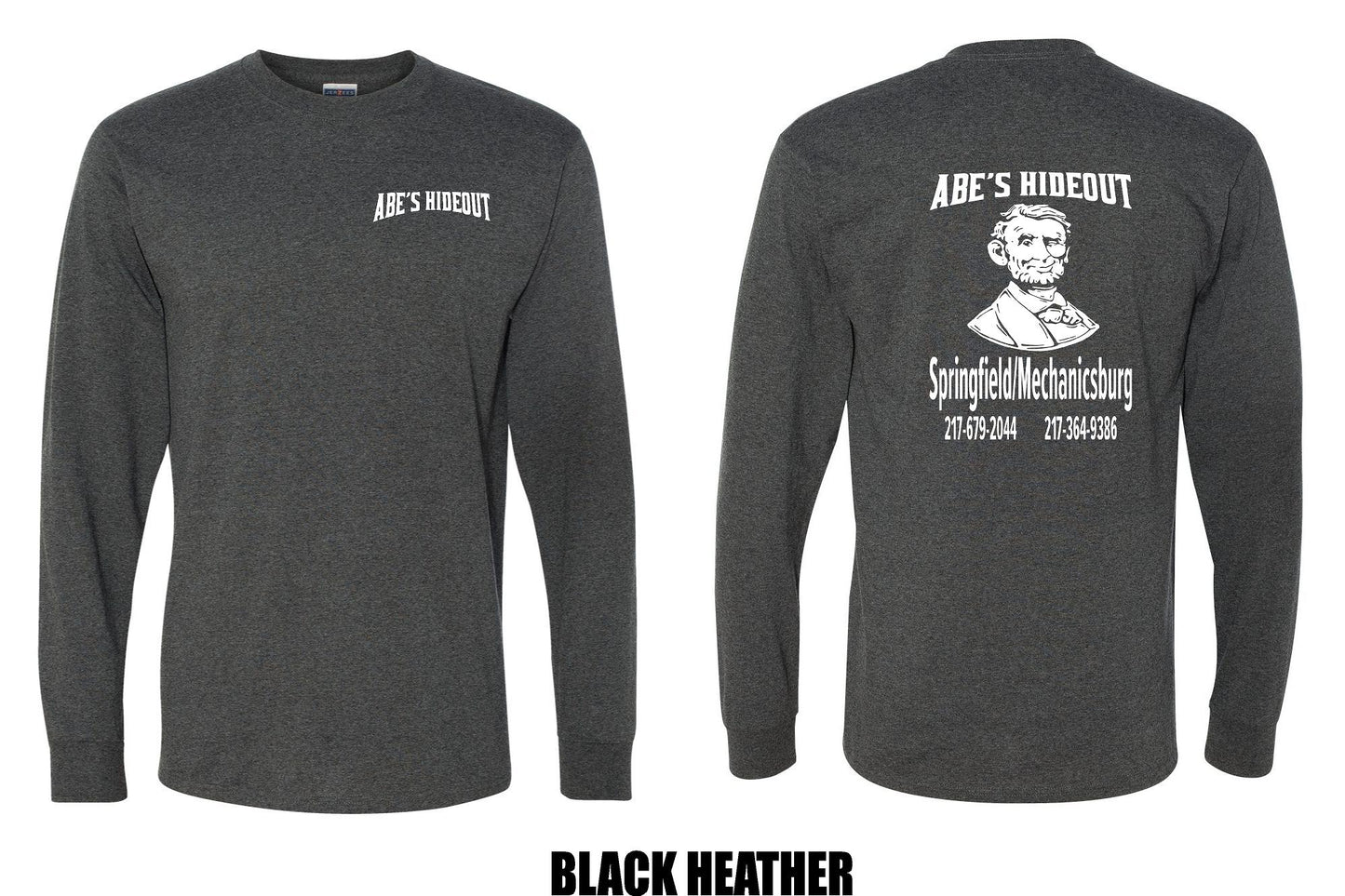 ABE'S HIDEOUT UNISEX Long Sleeve T-Shirt (P.29LSR)