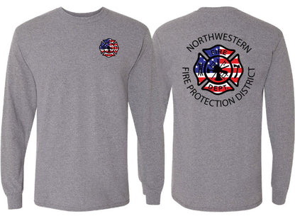 Northwestern Fire Department UNISEX LONG SLEEVE