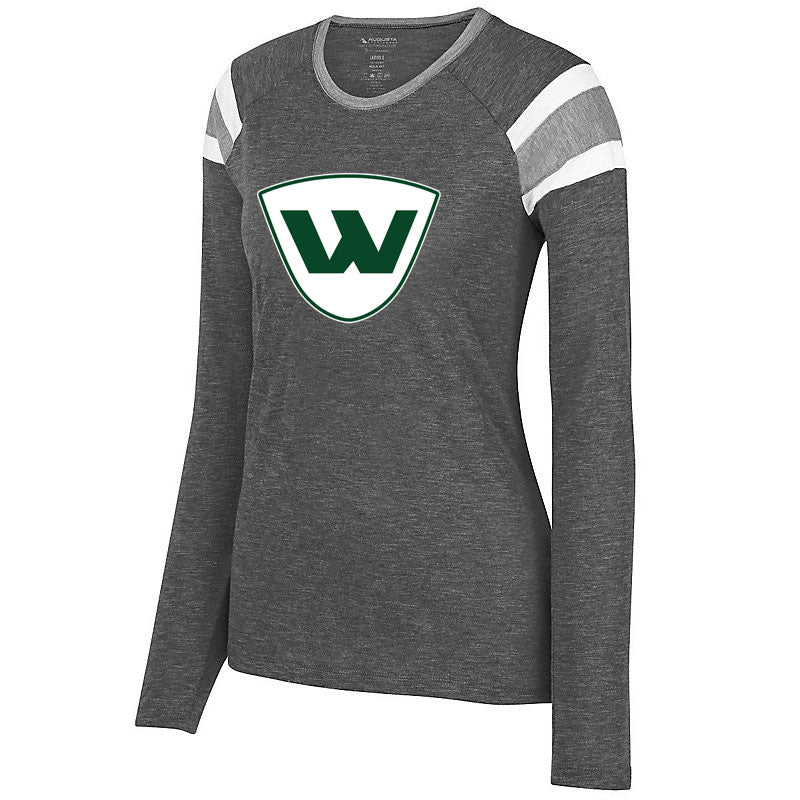 PEORIA WIZARDS LADIES AUGUSTA FANATIC LONG SLEEVE