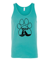PAWS FOR LIFE K9 RESCUE BELLA + CANVAS - Unisex Jersey Tank - (P.3480)