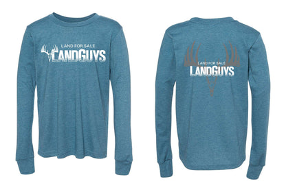 Landguys BELLA + CANVAS - Unisex Heather CVC Long Sleeve Tee - (P.3501CVC)