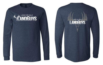 Landguys BELLA + CANVAS - Unisex Heather CVC Long Sleeve Tee - (P.3501CVC)