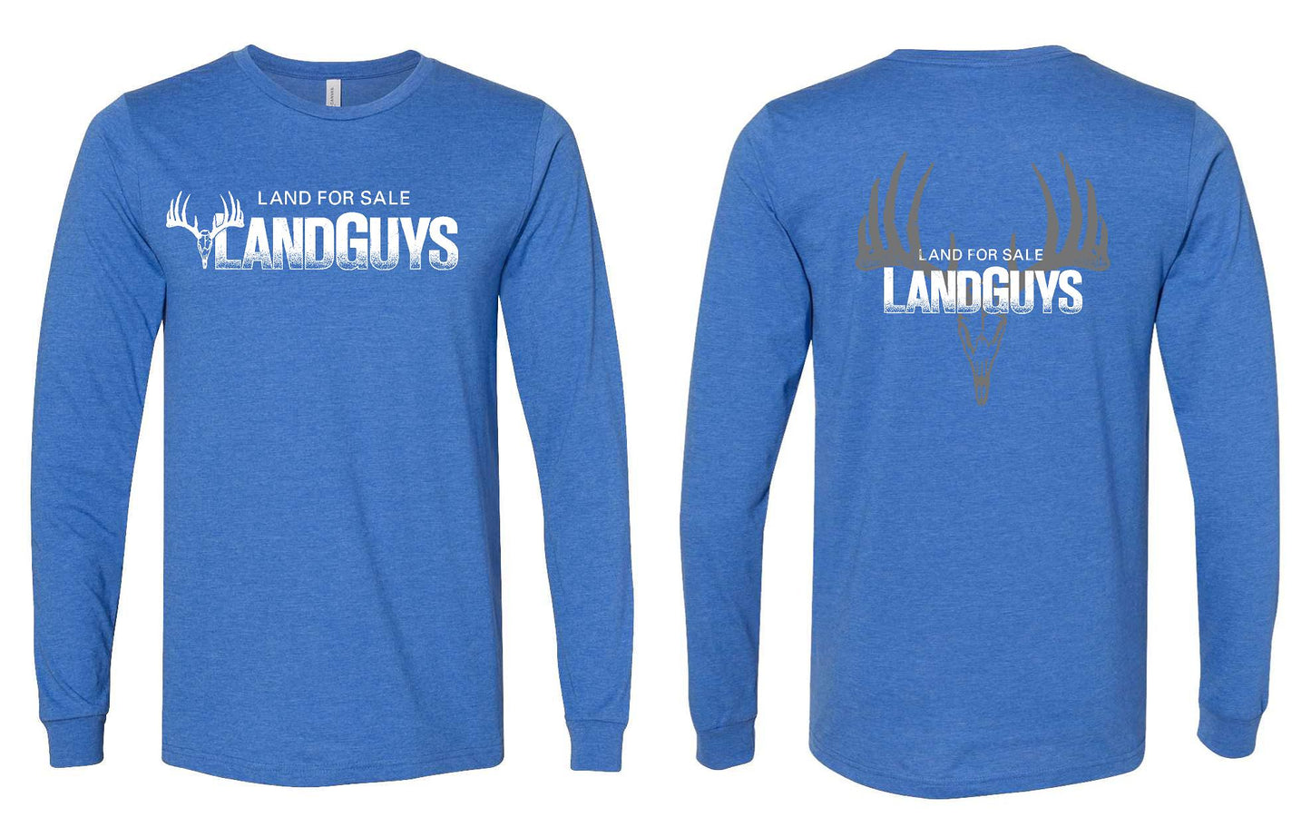 Landguys BELLA + CANVAS - Unisex Heather CVC Long Sleeve Tee - (P.3501CVC)