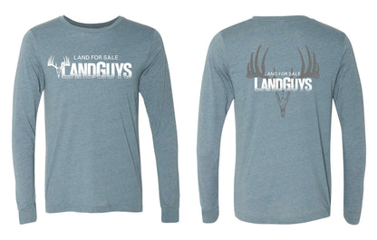 Landguys BELLA + CANVAS - Unisex Heather CVC Long Sleeve Tee - (P.3501CVC)