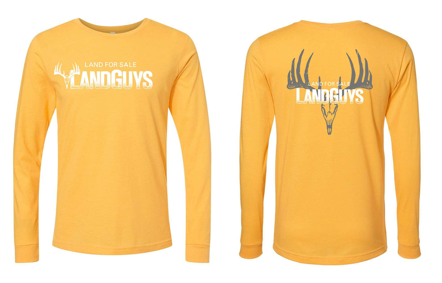 Landguys BELLA + CANVAS - Unisex Heather CVC Long Sleeve Tee - (P.3501CVC)