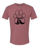 Paws for Life K9 Rescue Next Level - Cotton Short Sleeve Crew - (P.3600)