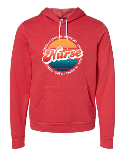 LLCC NURSING CLUB VINTAGE SUN HOODIE (P.3719)