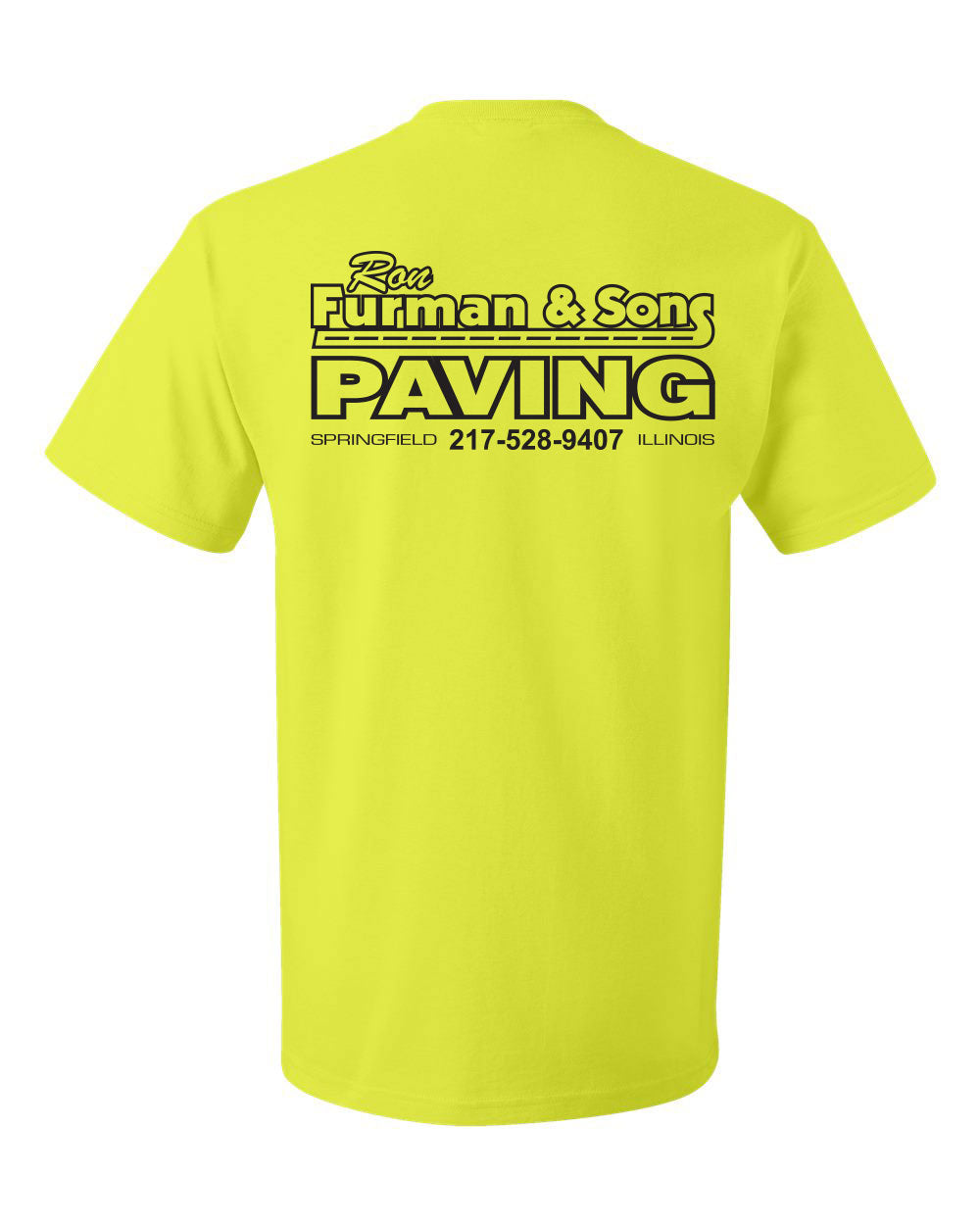 Ron Furman & Sons Paving UNISEX T-SHIRT