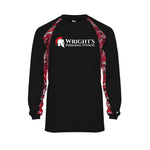 WRIGHTS PERSONAL FITNESS UNISEX DIGITAL CAMO HOOK LONG SLEEVE (P.415500)