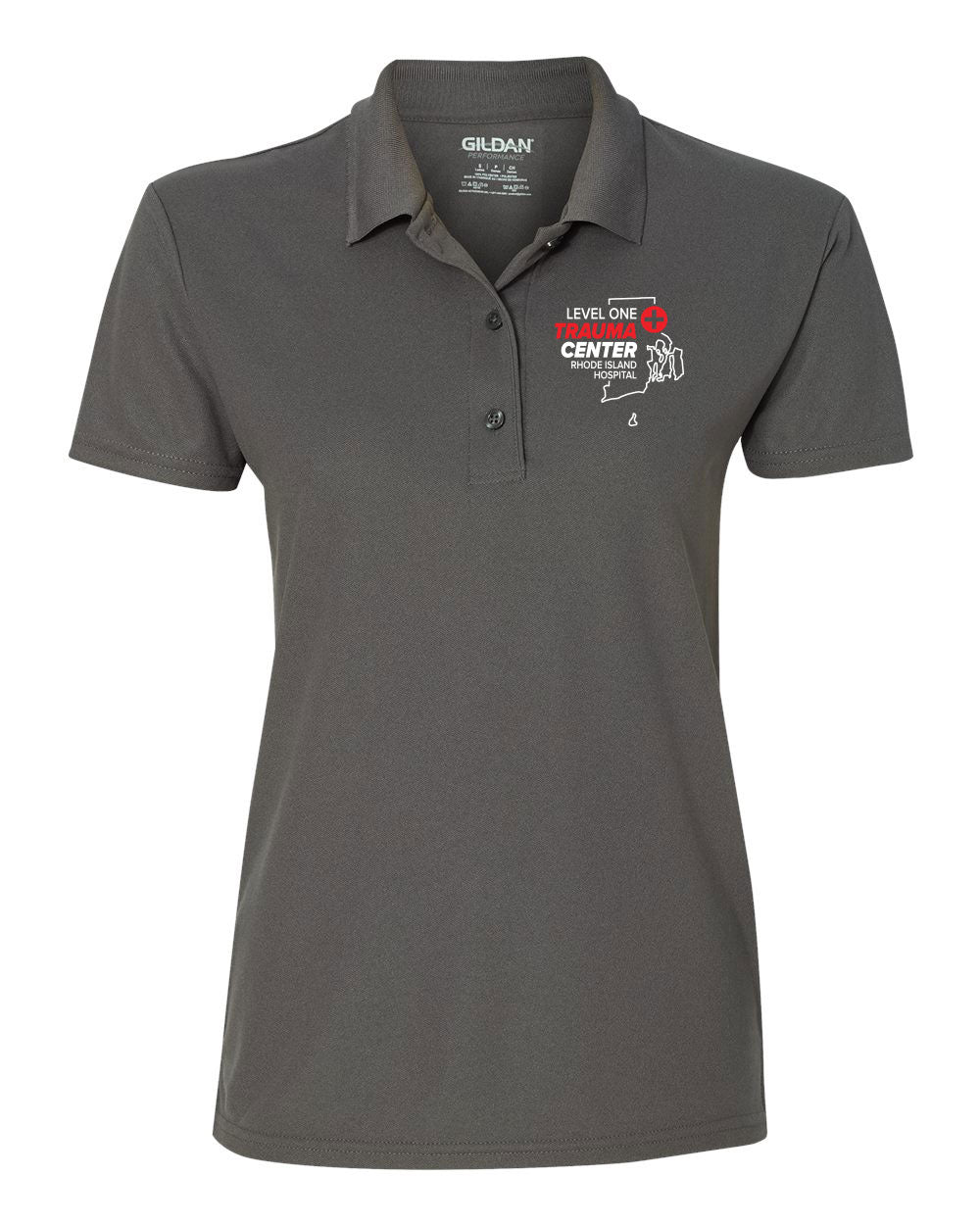 RI Hospital Trauma Ladies SPORT TEK Short Sleeve Polo