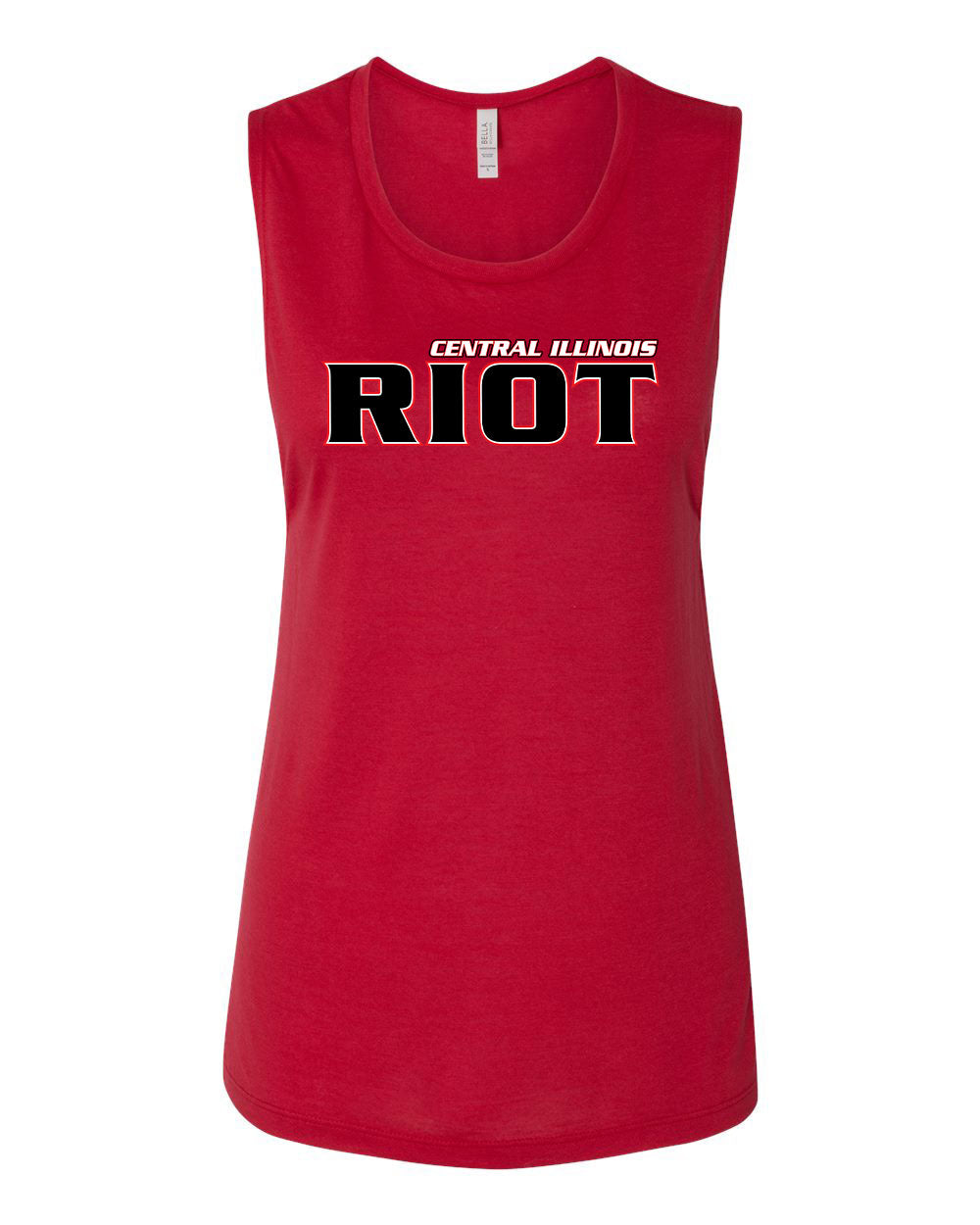 RIOT SOFTBALL LADIES MUSCLE TANK (8803)