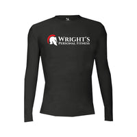 WRIGHTS PERSONAL FITNESS UNISEX PRO-COMPRESSION LONG SLEEVE (P.460500)