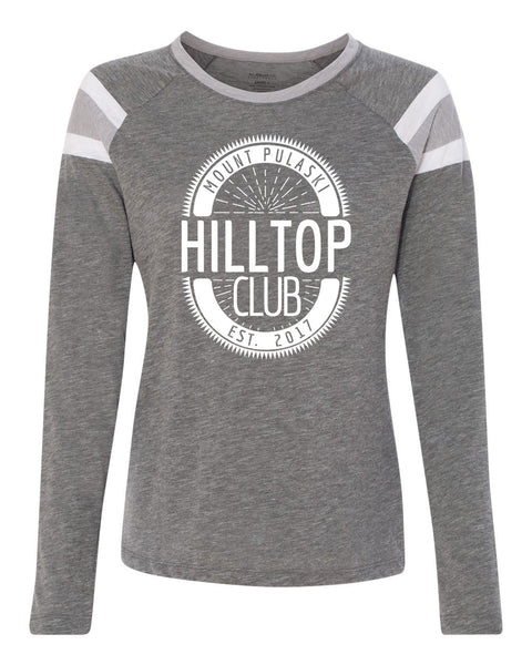 Hilltop Club Ladies Long Sleeve Fan Shirt