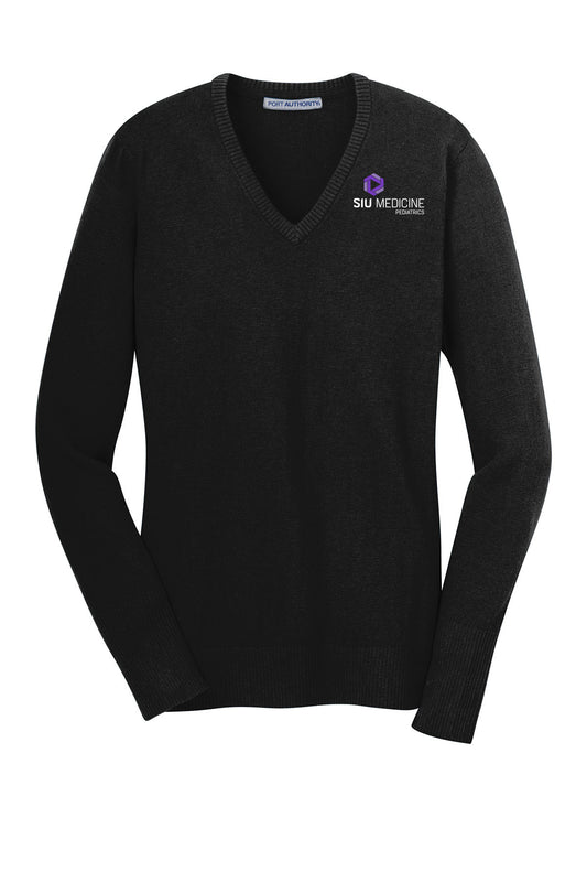 SIU Medicine Pediatrics Ladies VNeck Sweater (E.LSW285)