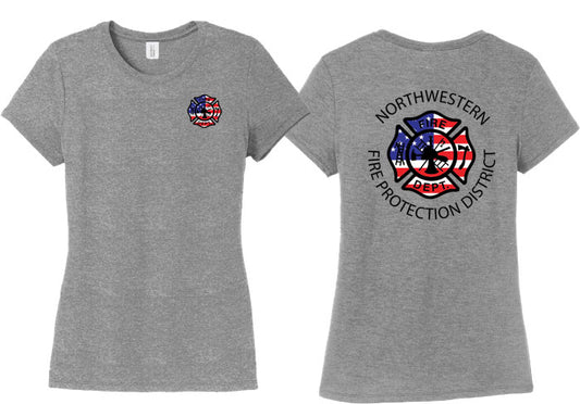 Northwestern Fire Department LADIES CREW T-SHIRT