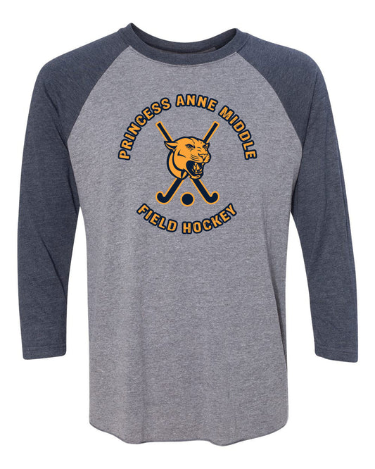 PAMS Field Hockey Unisex 3/4 Sleeve Raglan (P.6051)