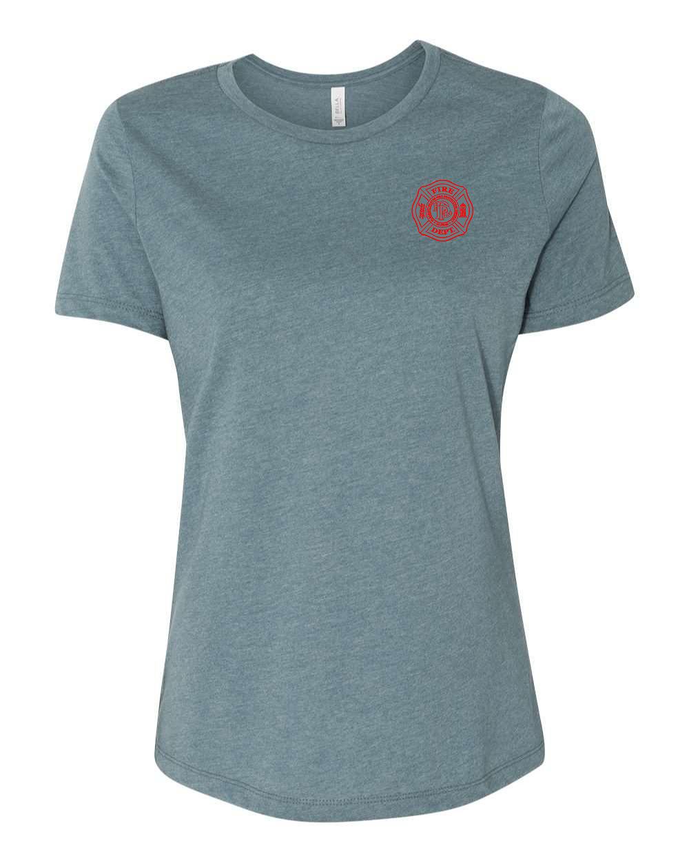 PPFD BELLA + CANVAS - Women’s Relaxed Fit Heather CVC Tee - (P. 6400CVC)