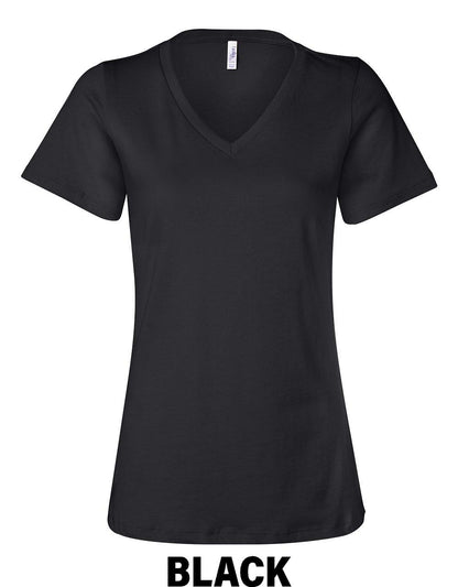 COUNTRYSIDE ESTATES BELLA + CANVAS - Women’s Relaxed Jersey V-Neck Tee (E.6405)